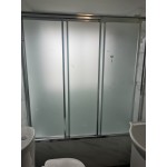 Australia Custom Made Framed Wall to Wall Shower Screen (1100-1200)W*1900H